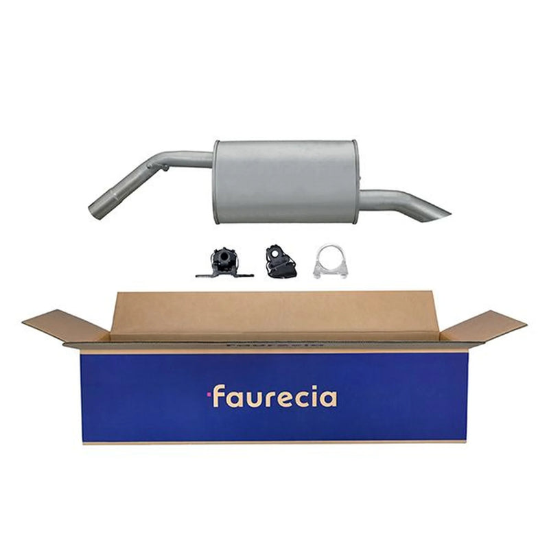 Hella End Silencer Rear fits Citroën C3 Picasso 2009-2015 1.6