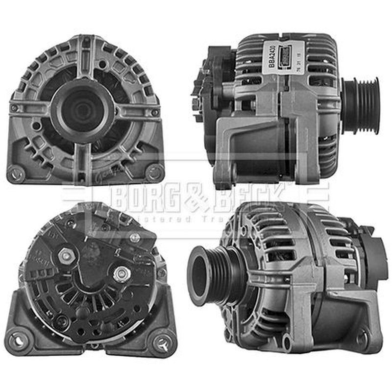 Borg & Beck Car Alternator 12V fits Alfa Romeo 159 2005-2011 1.8