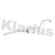 Klarius Box With Centre Pipe Centre fits Ford Focus III 2014-2017 1.5