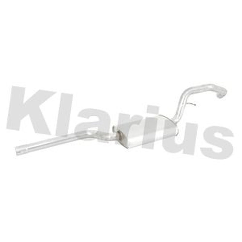 Klarius Box With Centre Pipe Centre fits Ford Focus III 2014-2017 1.5