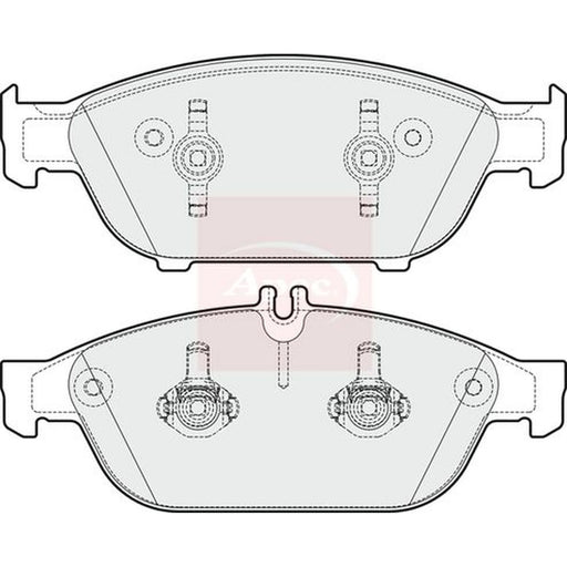 Apec Front Brake Pad Set PAD1951