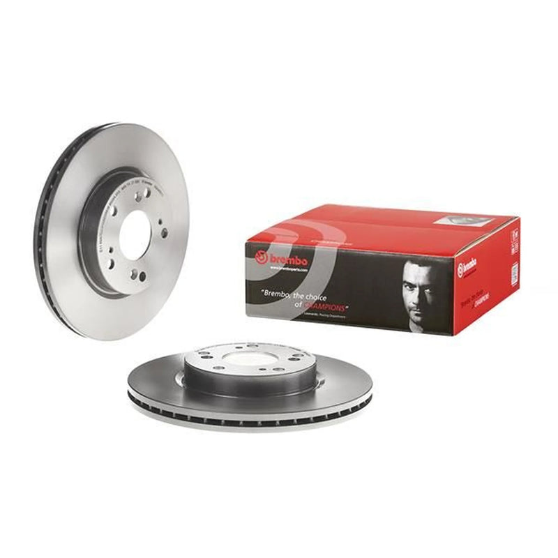 Brembo Front Brake Discs & Pads fits Honda Civic X 2016-2022 1.6
