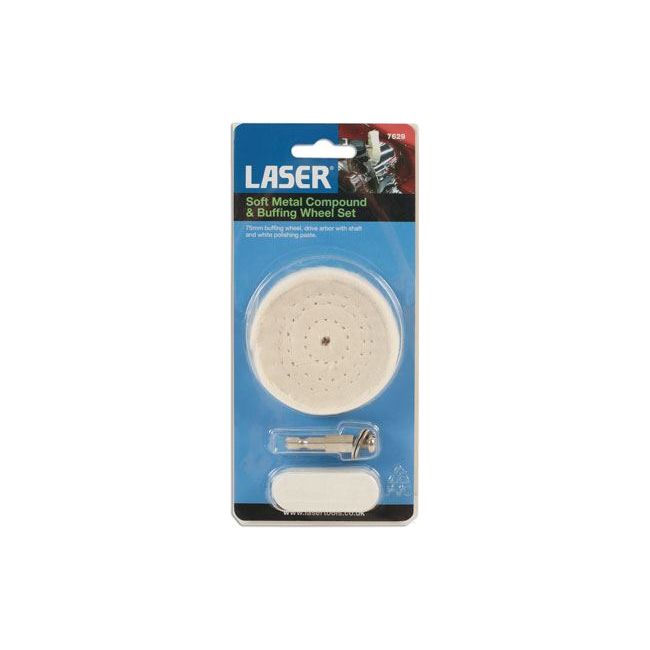 Laser Soft Metal Compound and Buffing Wheel Set 7629 Laser - Dynamic Drive