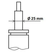 KYB Shock Absorber Damper Strut Front fits Citroën Relay III 2006-2023