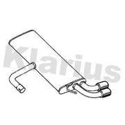 Klarius Box With Tail Pipe Rear fits Audi Q2 2016 on 1.4