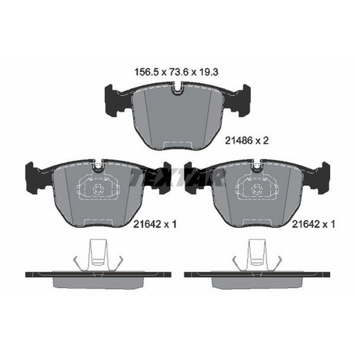 Textar Front Brake Pad Set 2148602