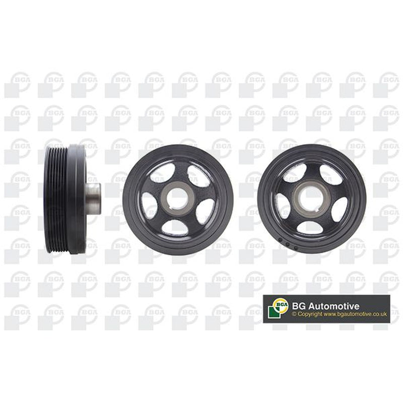 BGA Crank Shaft Belt Pulley fits Mercedes-Benz C-Class 2005-2014