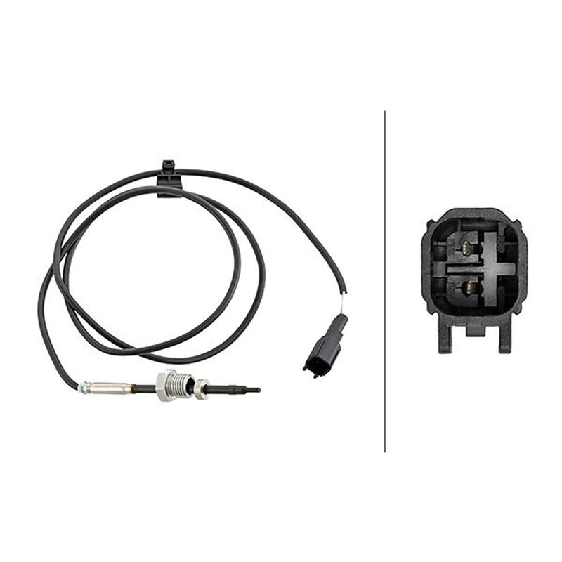 Hella Exhaust Gas Temperature Sensor before soot particulate f fits Ford Transit