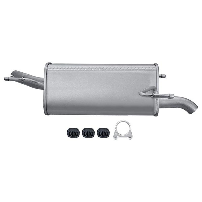 Hella End Silencer Rear fits Opel Corsa C 2000-2003 1.0