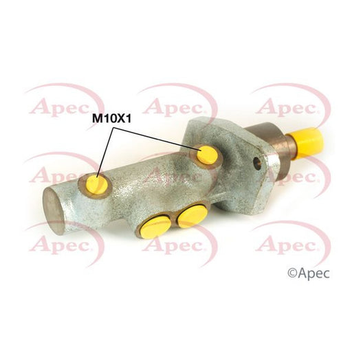 Apec Brake Master Cylinder Hydraulic Assembly fits MG Mgf 1995-2002 1.6 1.8