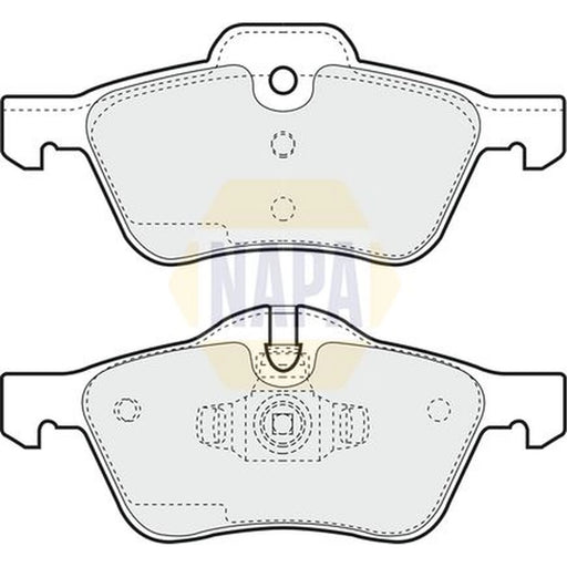 NAPA Front Brake Pad Set NBP1457