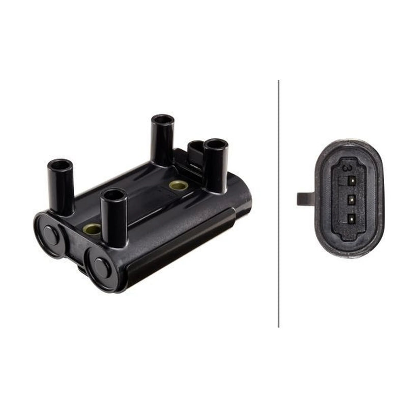 Hella Ignition Coil Pack fits Chevrolet Evanda 2005-2006 2.0