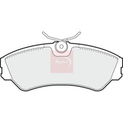 Apec Front Brake Pad Set fits VW California T4 Camper 1994-2002 1.9 2.5