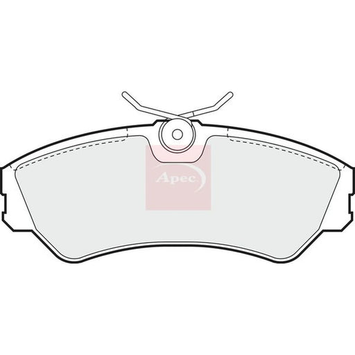 Apec Front Brake Pad Set PAD724