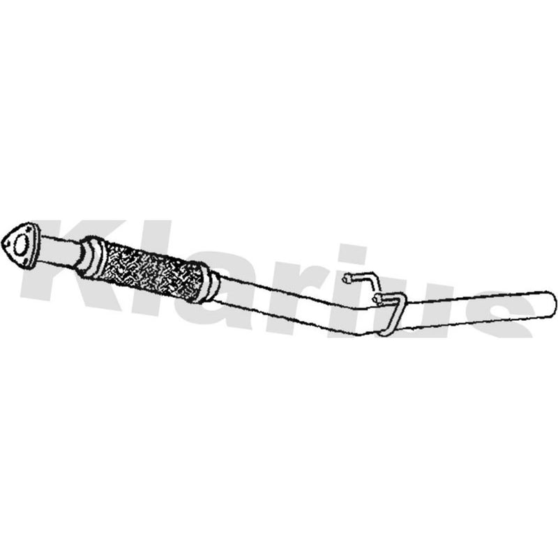 Klarius Exhaust Pipe OD fits VW Lt Platform/Chassis 1999-2006 2.5
