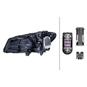 Hella Headlight Headlamp LED Right 1LX 354 880-041