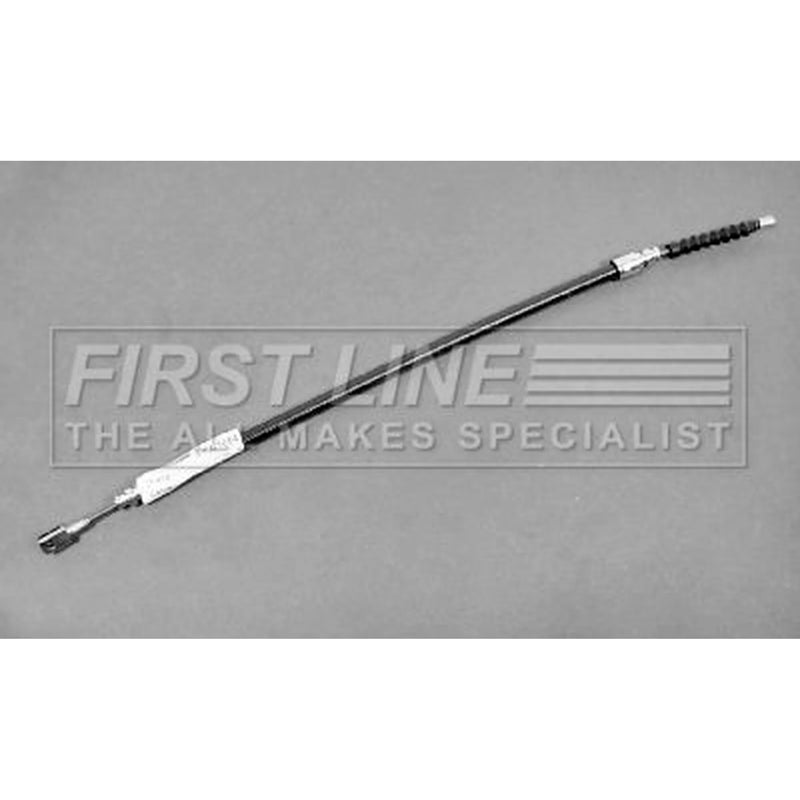 First Line Handbrake Cable Left Rear fits Volvo 740 1984-1992 2.0 2.3 2.4