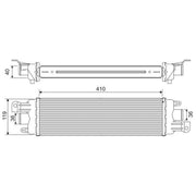Valeo Intercooler (Charge Air Cooler) 818229