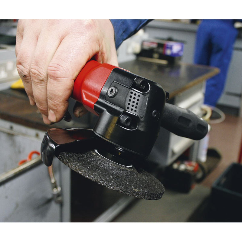 Sealey Air Angle Grinder100mm Heavy-Duty SA43 Sealey - Dynamic Drive