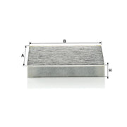 MANN-FILTER Service Kit with Air, Oil & Cabin Filters fits Jaguar Xf I 2008-2015