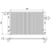 Valeo Engine Radiator 701177