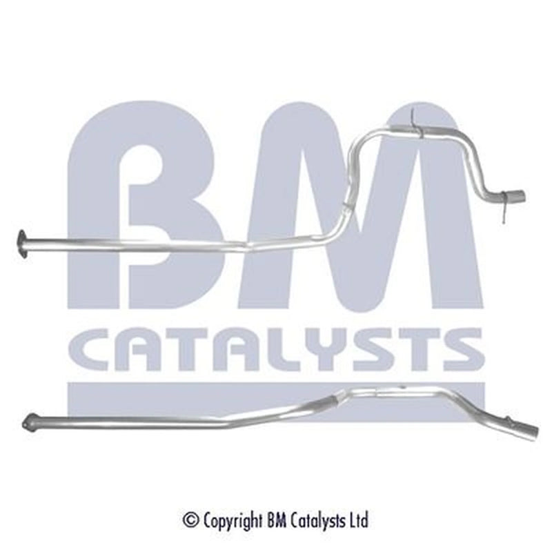 BM Catalysts Exhaust Pipe OD fits Ford Galaxy II 2006-2015 1.8 2.0
