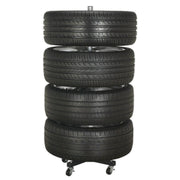 Sealey Wheel Storage Trolley 100kg Capacity STR004 Sealey - Dynamic Drive
