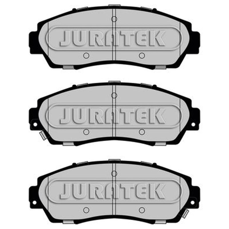 Juratek Front Brake Vented Discs & Pads fits Honda Cr-V IV 2012-2018 1.6 2.2