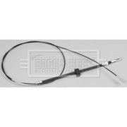Borg & Beck Handbrake Cable Front BKB2736
