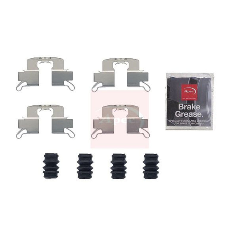 Apec Brake Pad Accessory Fitting Kit Rear fits Mazda CX-3 2015-2018 1.5 2.0