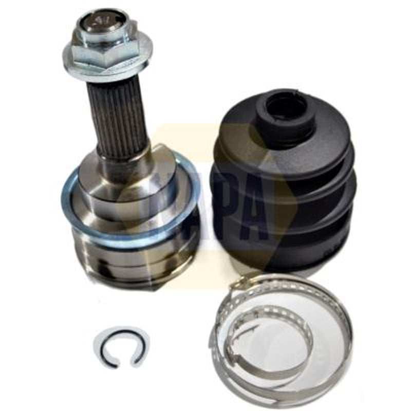 NAPA CV Axle Shaft Assembly Front fits Mazda 323 C 1989-1998 1.3 1.5 1.6 1.8