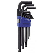 Carlyle Tools Hex Key Set - Ball Long Magnetic - Metric - image 1