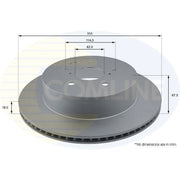 Comline Front & Rear Brake Discs & Pads fits Lexus Is III 2013-2015