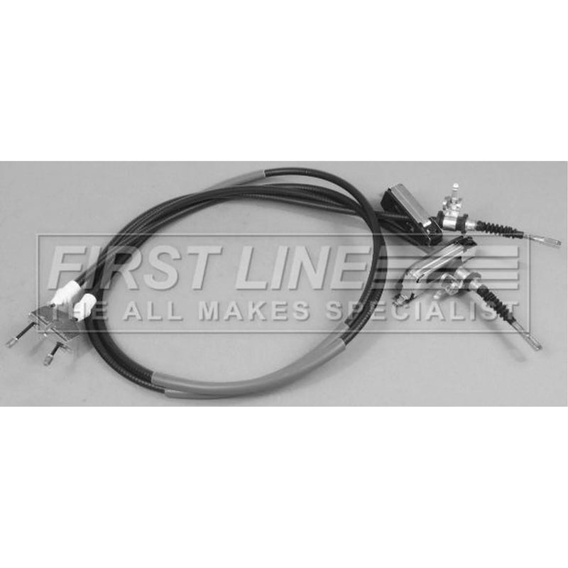 First Line Handbrake Cable Left Rear fits Ford Focus I 2002-2004