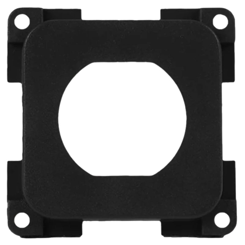 CBE Blank Plate With Cut Out - Black