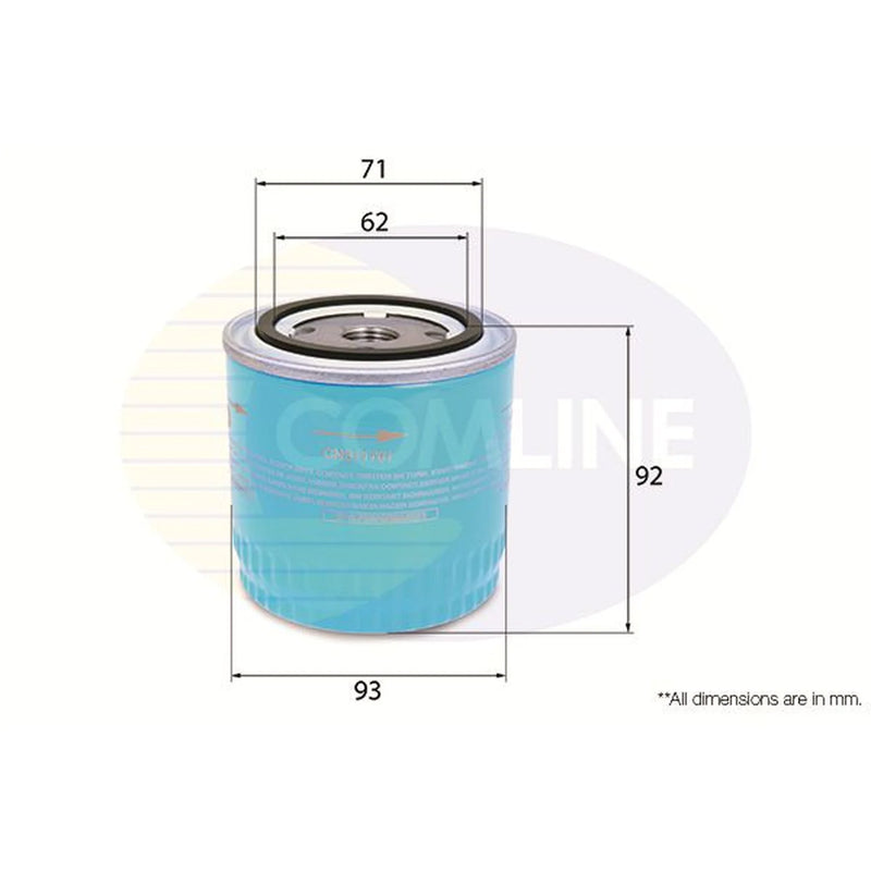 Comline Service Kit with Air, Oil & Cabin Filter fits Nissan Navara NP300 Pickup