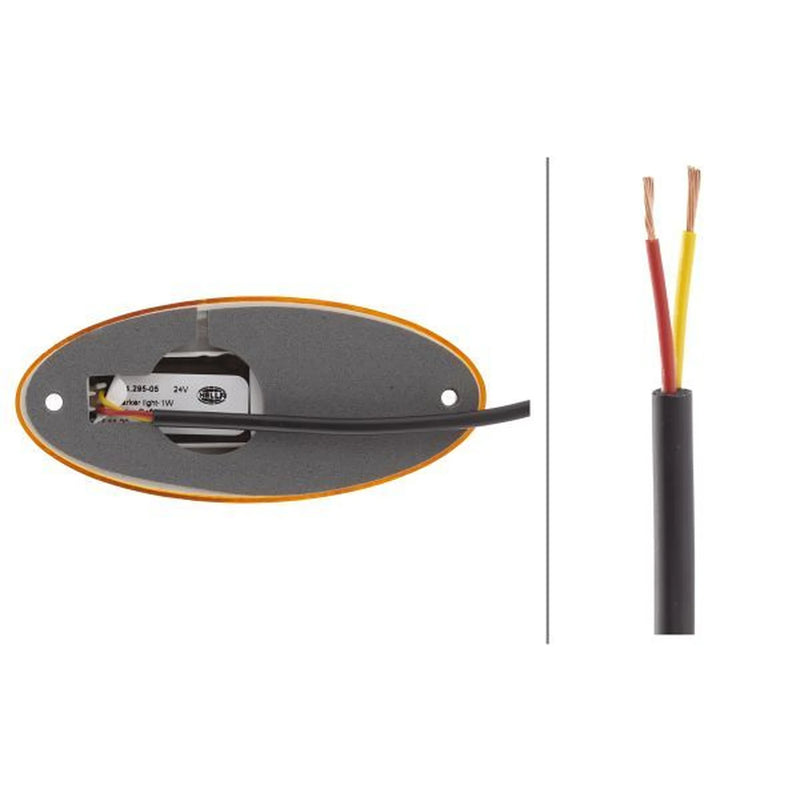 Hella Side Marker Light Wide High