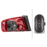 Hella Tail Light / Lamp P21W Right fits Audi A4 B8 2007-2015 1.8 2.0 2.7 3.0 3.2