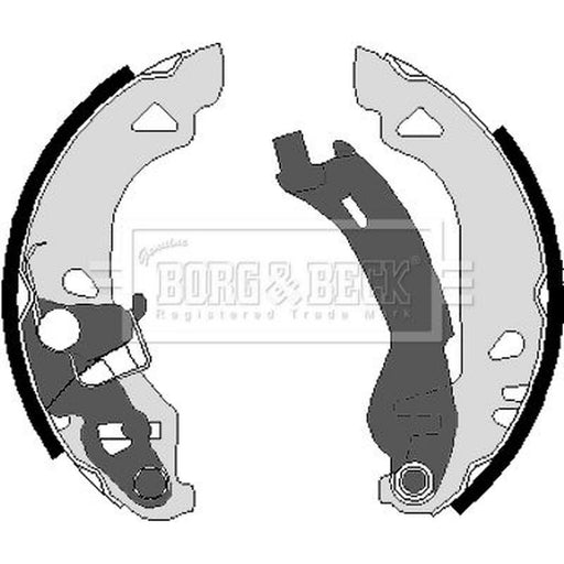 Borg & Beck Brake Shoe Set Axle Kit BBS6220