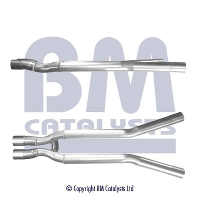 BM Catalysts Exhaust Pipe OD fits Audi A8 D3 2003-2010 4.0 4.2