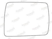 Summit Stick-On Standard Mirror Glass fits Daihatsu Fourtrak RHS Summit - Bars 4 Cars