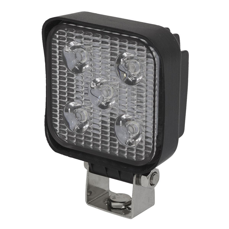 Sealey Mini Square Worklight with Mounting Bracket 15W LED LED2S Sealey  - Dynamic Drive