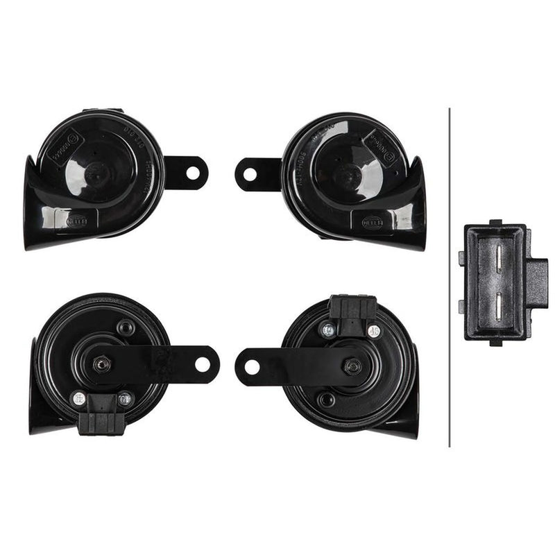 Hella Car Horn Signal Unit fits Audi 100 C3 1982-1991 1.8 1.9 2.0 2.1 2.2 2.3