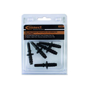 Connect Straight Male Plastic Pipe Connector 6.3 x 6mm 5pc 37200 Tool Connection - Dynamic Drive