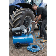 Draper Direct Drive V-Twin Oiled Air Compressor, 50L, 2.2kW 29355 Draper - Dynamic Drive