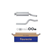 Hella Middle Silencer fits Opel Kadett E 1984-1989 1.6