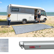 Fiamma F80L 450 Awning Titanium Royal Blue Fiamma - Dynamic Drive
