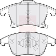 Apec Front Brake Pad Set PD3654