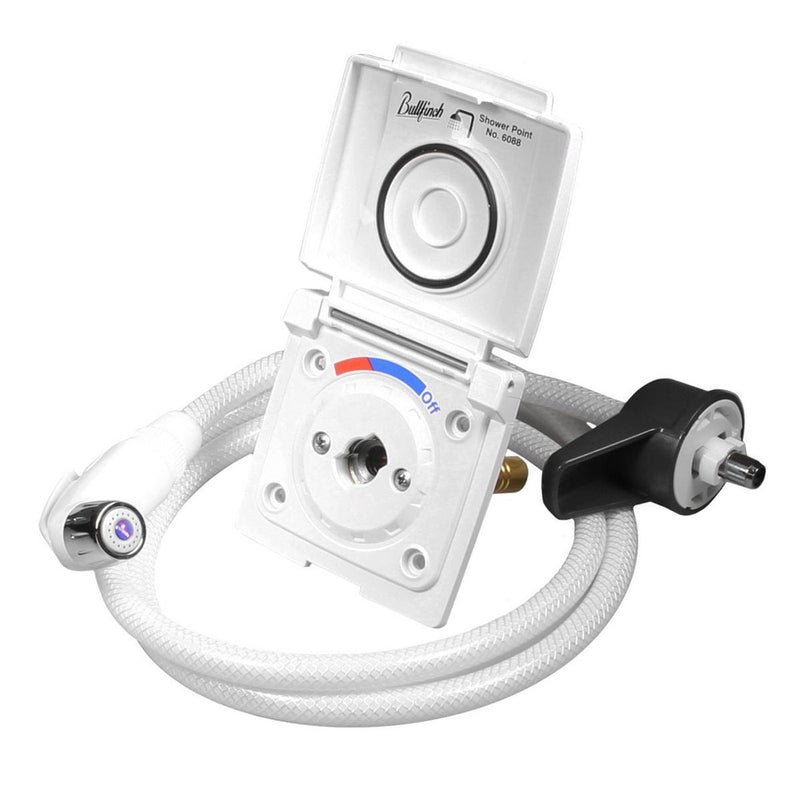 Bullfinch External Shower Point White Nova - Dynamic Drive