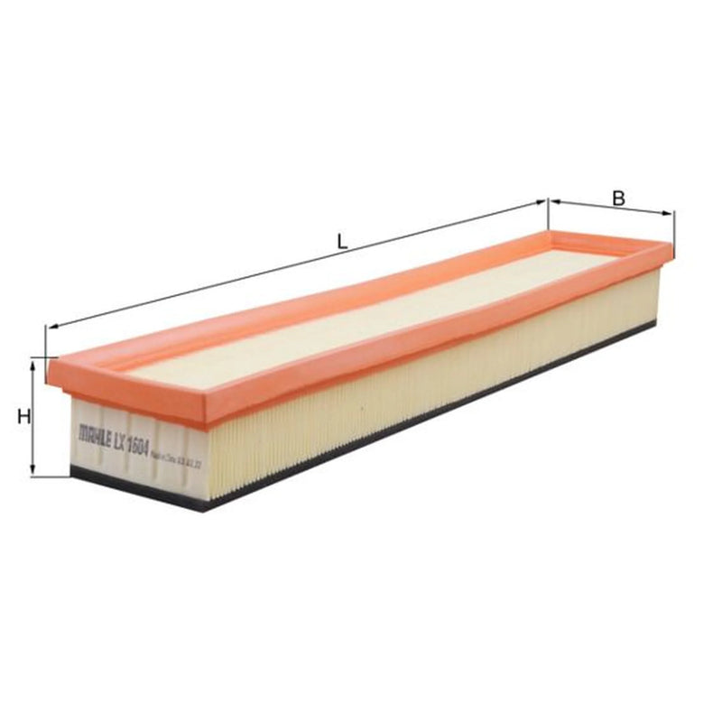 Mahle Engine Air Filter fits Jaguar X-Type I 2003-2009 2.0 2.2